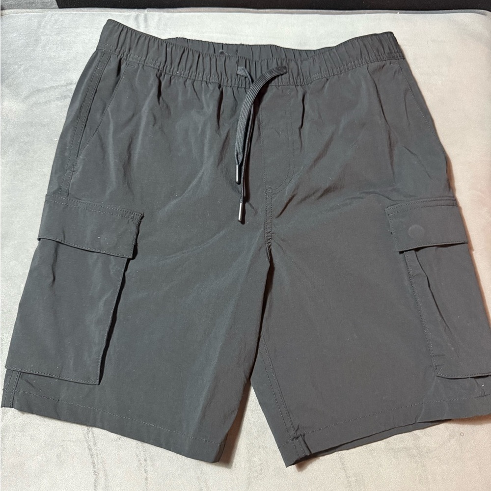 Regular Fit Cargo shorts - Dark grey - Men | H&M